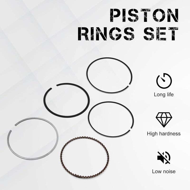 PEVAST New Piston Ring Set for Kawasaki FD620D FD661D 130086025 13008-6025(5 PCS) - Image 4